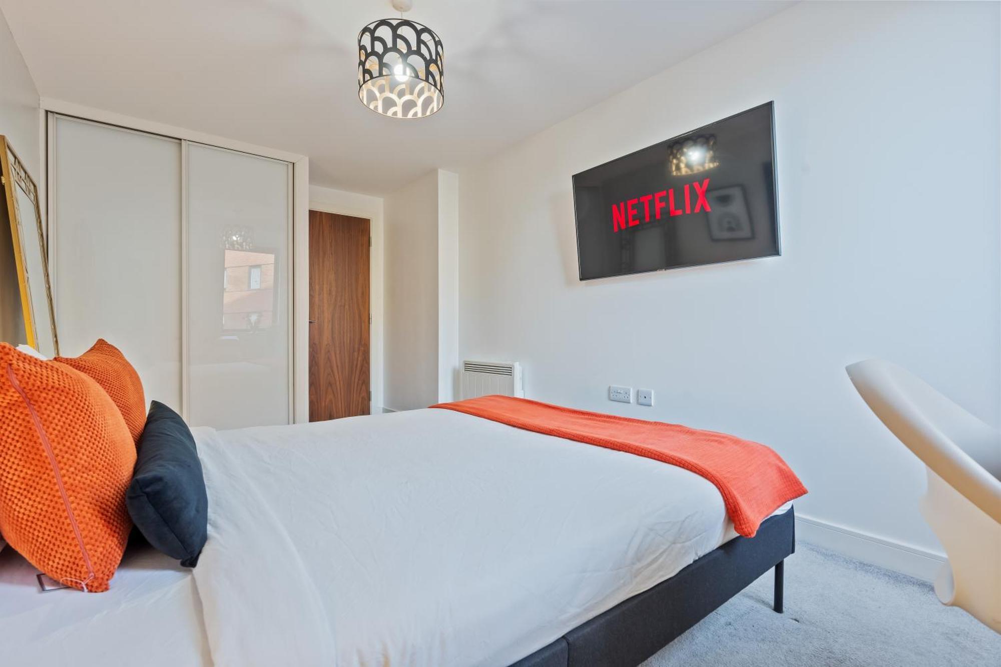 Luxury 2 Bed, Free Wi-fi And Paid Parking Birmingham